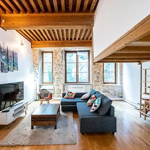 Soyeux - Superbe Canut Quai De Saone Appartement